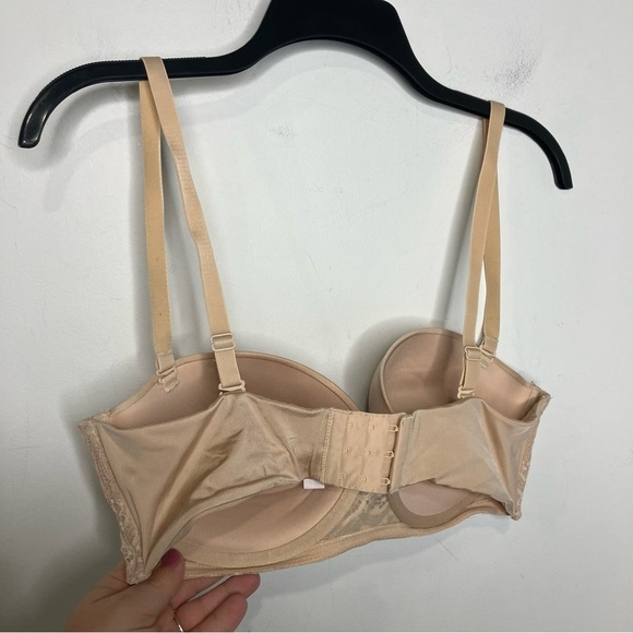 Auden plunge coverage push up strapless bra size 38C - Picture 5 of 5